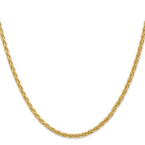 14k Gold Parisian Wheat Chain - Picture 1 of 5